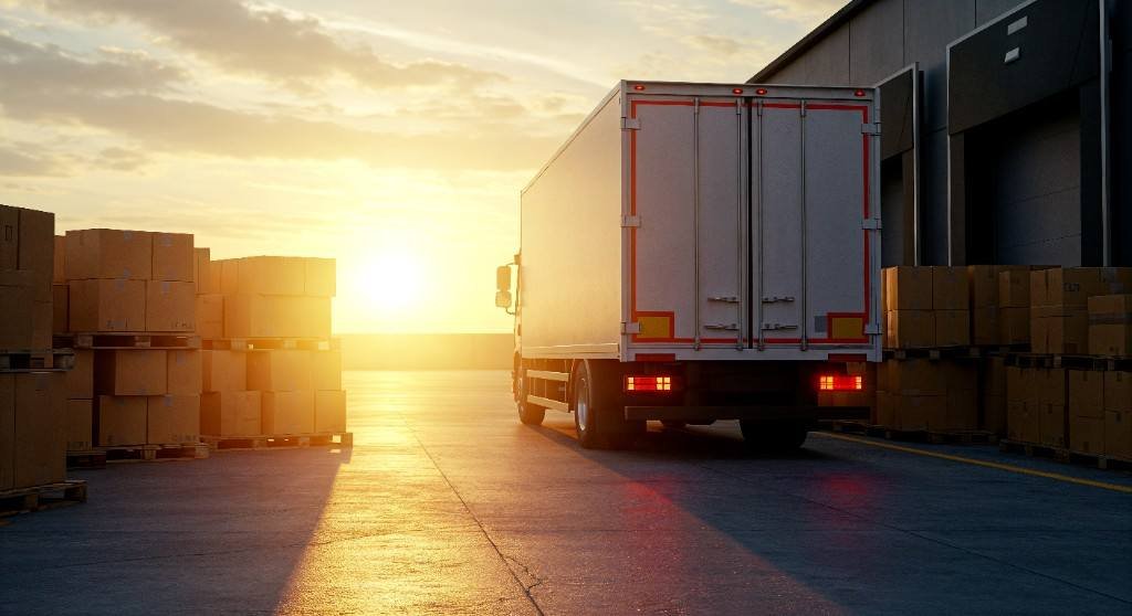 Truck dispatch from warehouse