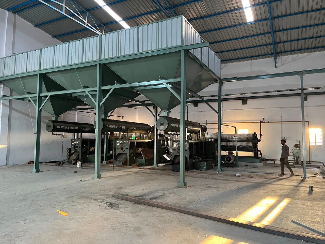 Makwana expeller line at Hamvi plant