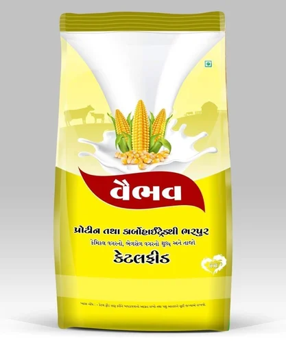Vaibhav Maize Oil Cake packaging