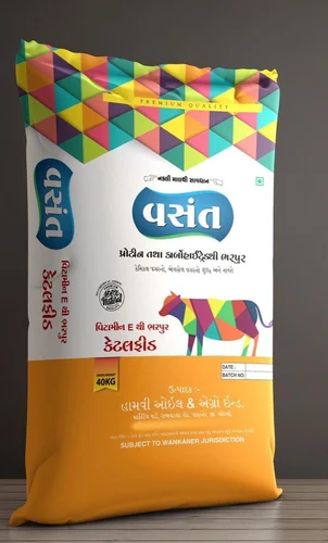 Vasant Maize Oil Cake packaging